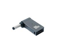 System-S Adattatore USB 3.1 tipo C maschio a DC 20 V 4,5 x 1,7 mm femmina in grigio