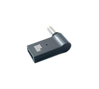 System-S Adattatore USB 3.1 tipo C maschio a DC 20 V 5,5 x 1,7 mm femmina in grigio