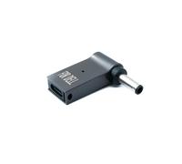 System-S Adattatore USB 3.1 tipo C maschio a Dell DC 20 V 4,5 x 3,0 mm femmina in grigio