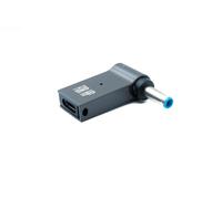 System-S Adattatore USB 3.1 tipo C maschio a HP DC 20 V 4,5 x 3,0 mm femmina in grigio