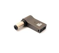System-S Adattatore USB 3.1 tipo C maschio a HP DC 20 V 7,4 x 5,0 mm femmina in grigio