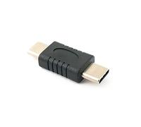 SYSTEM-S Adattatore USB 3.1 tipo C maschio a maschio cavo in nero