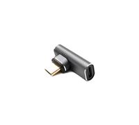 SYSTEM-S Adattatore USB4 USB Tipo C Maschio a Femmina 100W 40 Gbps Angolo USB...