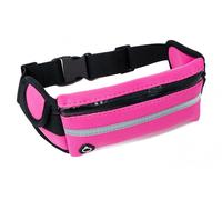 System-S Borsa da Cintura Marsupio Con Portaborraccia Rosa