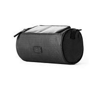 System-S, Borsa per manubrio. Unisex-Adulti, Nero, Standard