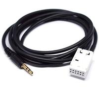System-S Cavo adattatore auto 3, 5 mm connettore AUX per Ford 140 cm