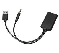 System-S Cavo adattatore Bluetooth per autoradio con USB e jack nero per BMW