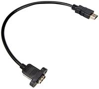 System-S Cavo Adattatore da Spina HDMI a Ingresso HDMI, Lunghezza: 35 cm
