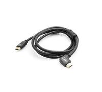 System-S Cavo Adattatore HDMI Maschio a HDMI Maschio ad Angolo 90 Gradi angolare Destro da 150 cm