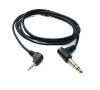System-S Cavo audio, 180 cm, stereo, TRS, 6,35 mm, connettore jack da 3,5 mm