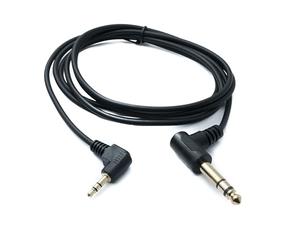 System-S Cavo audio, 180 cm, stereo, TRS, 6,35 mm, connettore jack da 3,5 mm