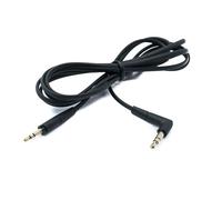 System-S Cavo audio jack 150 cm 3,5 mm TRS maschio a maschio angolare AUX adattatore nero