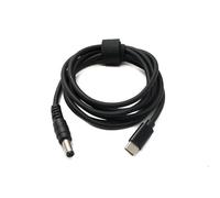 System-S Cavo DC 12 V 150 cm 5,5 x 2,1 maschio a USB 3.1 tipo C maschio