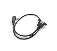 System-S Cavo di prolunga USB tipo B maschio a USB A femmina per montaggio a pannello, 50 cm