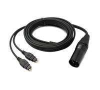 System-S Cavo di ricambio 2 m XLR 4 pin maschio per cuffie Sennheiser HD 660 650 600 580