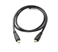 System-S Cavo HDMI 1.4 100cm Micro maschio a maschio 4K UHD 30Hz 2K 60Hz Adattatore