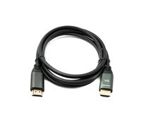 System-S Cavo HDMI 2.1 2m 8K Ultra HD Standard maschio a maschio UHD adattatore nero