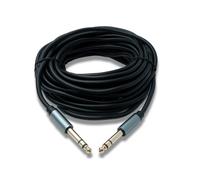 SYSTEM-S Cavo Jack Audio 10 m AUX 6,35 mm 3 poli TRS maschio a maschio
