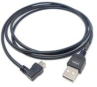 System-S - Cavo Micro USB 2.0, 140 cm, angolato a 90°