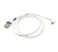 SYSTEM-S - Cavo Micro USB 2.0, 200 cm, Angolo Sinistro