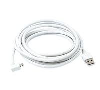 System-S Cavo Micro USB 2.0 da 3 m, con angolo di 90 gradi (sinistra/maschio)