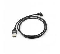 System-S - Cavo Mini USB, Angolo di 90 Gradi a Sinistra, 140 cm