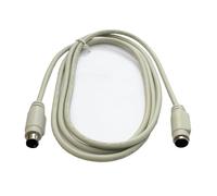 System-S Cavo PS/2 140 cm 6 pin maschio a femmina per tastiera a barre scanner grigio