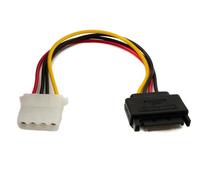 System-S Cavo SATA 20 cm 15 pin maschio a IDE 4 pin adattatore Molex per unità disco rigido