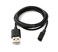 SYSTEM-S Cavo USB 2.0 100 cm Cavo di ricarica per Xiaomi Haylou GS LS09A Smartwatch Nero