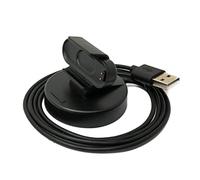 SYSTEM-S Cavo USB 2.0, 100 cm, stazione di ricarica per Xiaomi Mi Smart Band 7, colore: nero