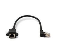 System-S Cavo USB 2.0 100 cm tipo A maschio a mini B maschio a spirale angolo nero