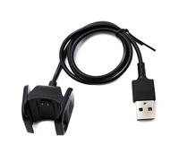 System-S Cavo USB 2.0 53 cm cavo di ricarica per Fitbit Charge 3 Smartwach in nero