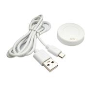 System-S Cavo USB 2.0 80 cm stazione di ricarica per Huawei Watch 1 Smartwatch 5 V adattatore bianco