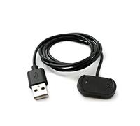 SYSTEM-S Cavo USB 2.0 da 100 cm, cavo di ricarica per smartwatch Amazfit T-Rex 2, colore: nero