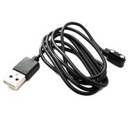 SYSTEM-S Cavo USB 2.0 da 100 cm, cavo di ricarica per Zeblaze Stratos 3 Smartwatch, adattatore nero