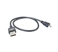 SYSTEM-S Cavo USB 2.0 per USB-A a USB Micro-B 30 cm
