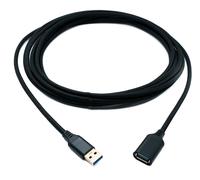 SYSTEM-S Cavo USB 3.0 5 m Tipo A Maschio a Femmina Intrecciato 5 Gbps