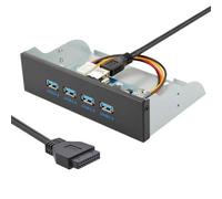 System-S Cavo USB 3.0 Hub a Scheda Madre 20 Pin 4 Porte Pannello Frontale