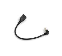 System-S Cavo USB 3.0 Tipo a 90 ° Gradi angolare Verso Il Basso Angolo Maschio a USB 3.0 Tipo a Femmina Cavo di prolunga Cavo Dati Cavo di Ricarica 23 cm
