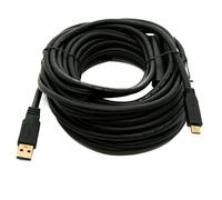 SYSTEM-S Cavo USB 3.1 12 m Tipo C Maschio a 3.0 A Maschio Ripetitore 5 Gbps