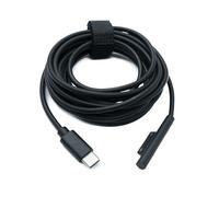 System-S Cavo USB 3.1 3m cavo di ricarica per Microsoft Surface in nero