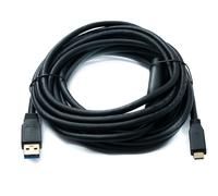 SYSTEM-S Cavo USB 3.1 5 m Tipo C Maschio a 3.0 A Maschio Cavo 5 Gbps 100W