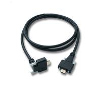 SYSTEM-S Cavo USB 3.1 Gen 2 100 cm Tipo C Maschio a Maschio Panel Mount Angolo