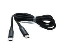 System-S Cavo USB 3.2 Gen 2 120 cm tipo C maschio a maschio con display PD Power Delivery 3.0 intrecciato 20 Gbps 100 W
