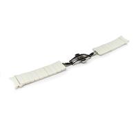 System-S Cinturino 20mm in PC per Samsung Galaxy Watch 5 4 Smartwatch Bianco, bianco, Eine Grösse