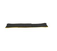 System-S Cinturino 20mm in silicone magnetico per Samsung Galaxy Watch 5 4 nero giallo, nero/giallo, Eine Grösse