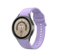 System-S Cinturino 20mm in silicone per Samsung Galaxy Watch 5 4 Smartwatch viola, Lilla, Eine Grösse, Classico