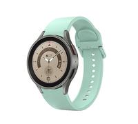 System-S Cinturino 20mm Silicone per Samsung Galaxy Watch 5 4 Smartwatch Verde, verde chiaro, Eine Grösse