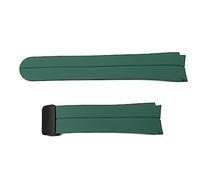 System-S Cinturino 20mm Silicone per Samsung Galaxy Watch 5 4 Smartwatch Verde, verde scuro, Eine Grösse