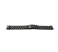 System-S Cinturino 22mm in alluminio con fibbia deployante per Galaxy Watch 6 Classic Nero, metallizzato/nero, Eine Grösse